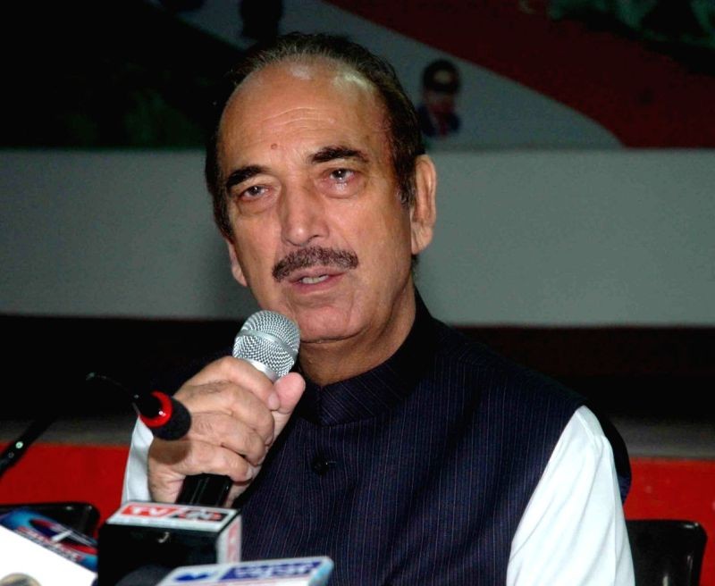 Congress leader Ghulam Nabi Azad. (File Photo: IANS)